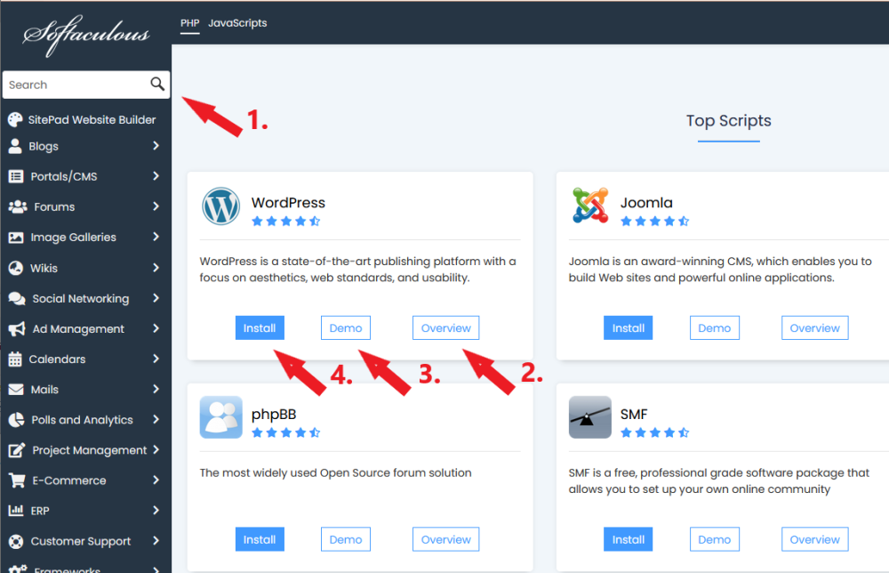 Software Center Bedienung 2